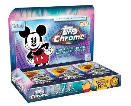 Topps Disney Chrome Hobby Box 2026