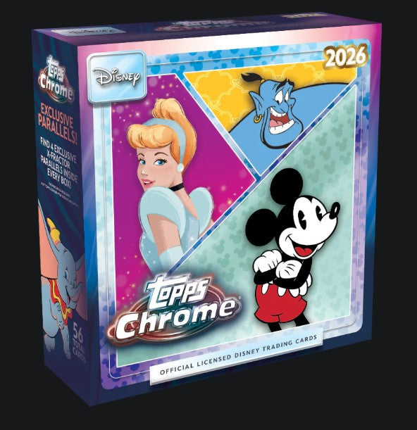 Topps Disney Chrome Mega Box 2026