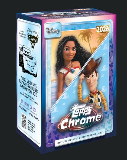 Topps Chrome Disney Value Box 2026
