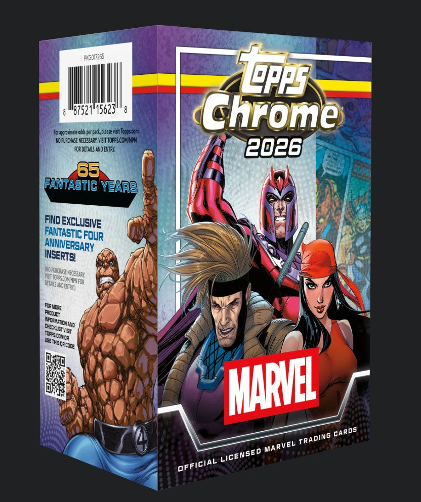 Topps Chrome® Marvel Comics - Value Box 2026 - LIVEBREAK