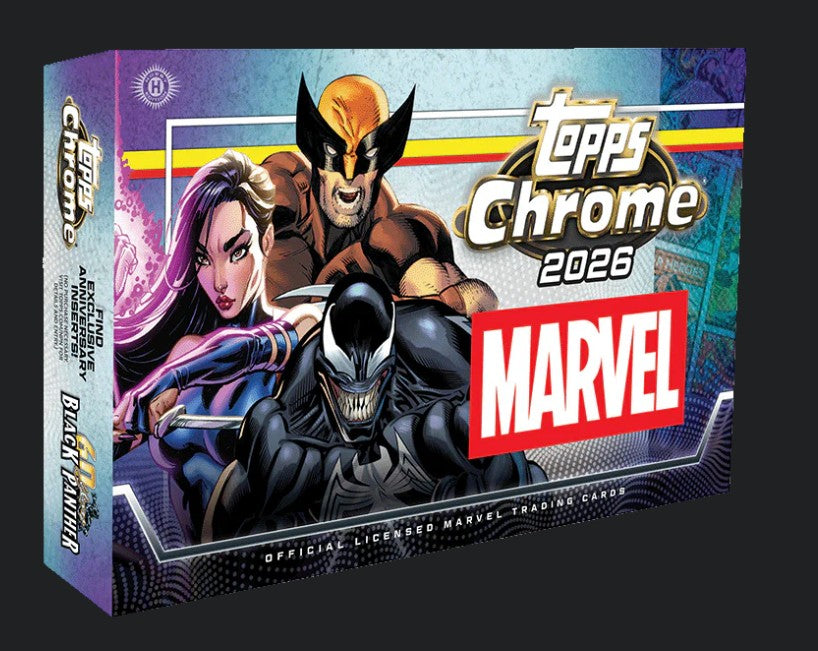 2026 Topps Chrome® Marvel Comics - Hobby Box