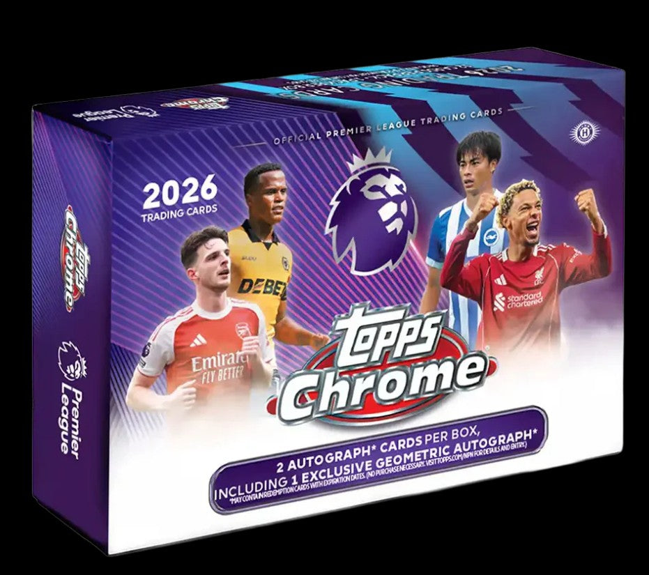 2025-26 Topps Chrome Premier League Breakers Delight Box