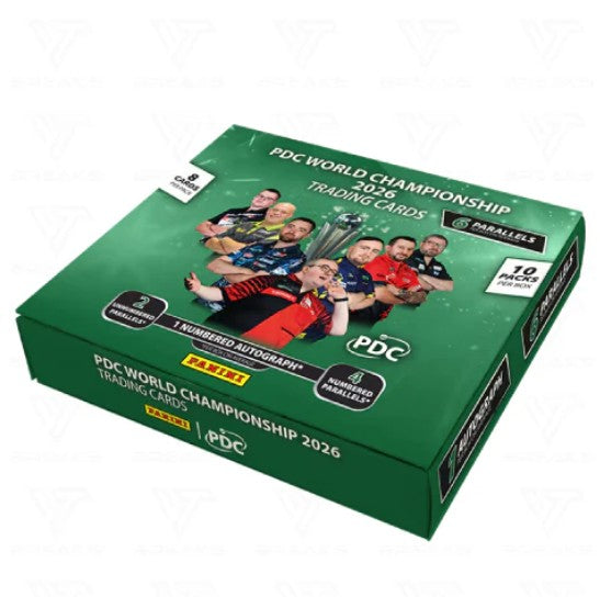 2026 PANINI PDC WORLD CHAMPIONSHIP - PREMIUM BOX - LIVEBREAK