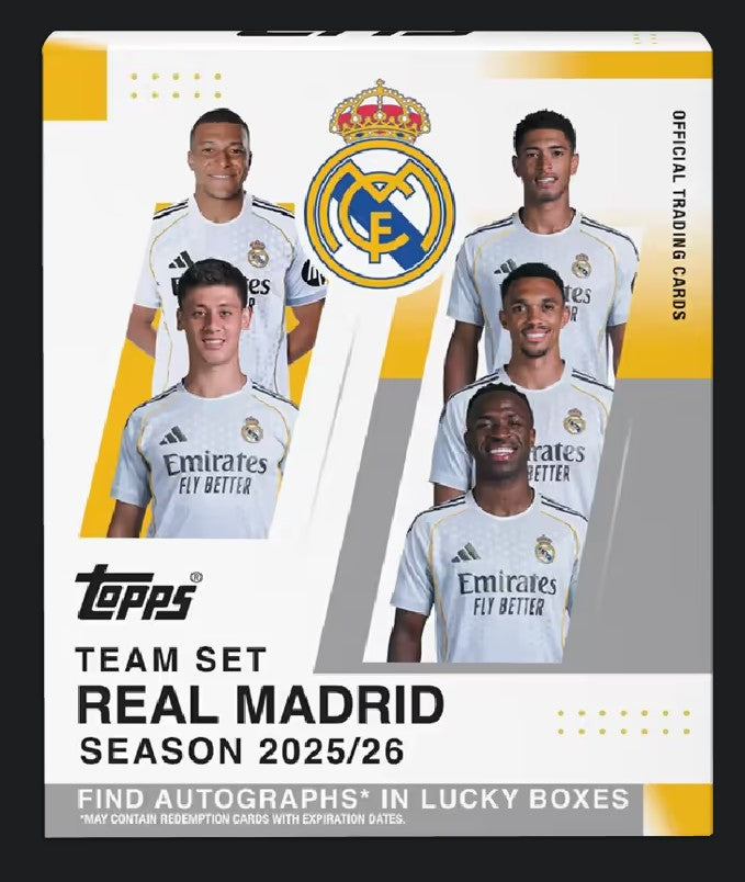 Topps Real Madrid 2025/26 Team Set Box
