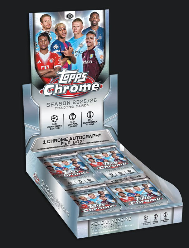 Topps UCC Chrome Hobby Box 25/26 - SEALED