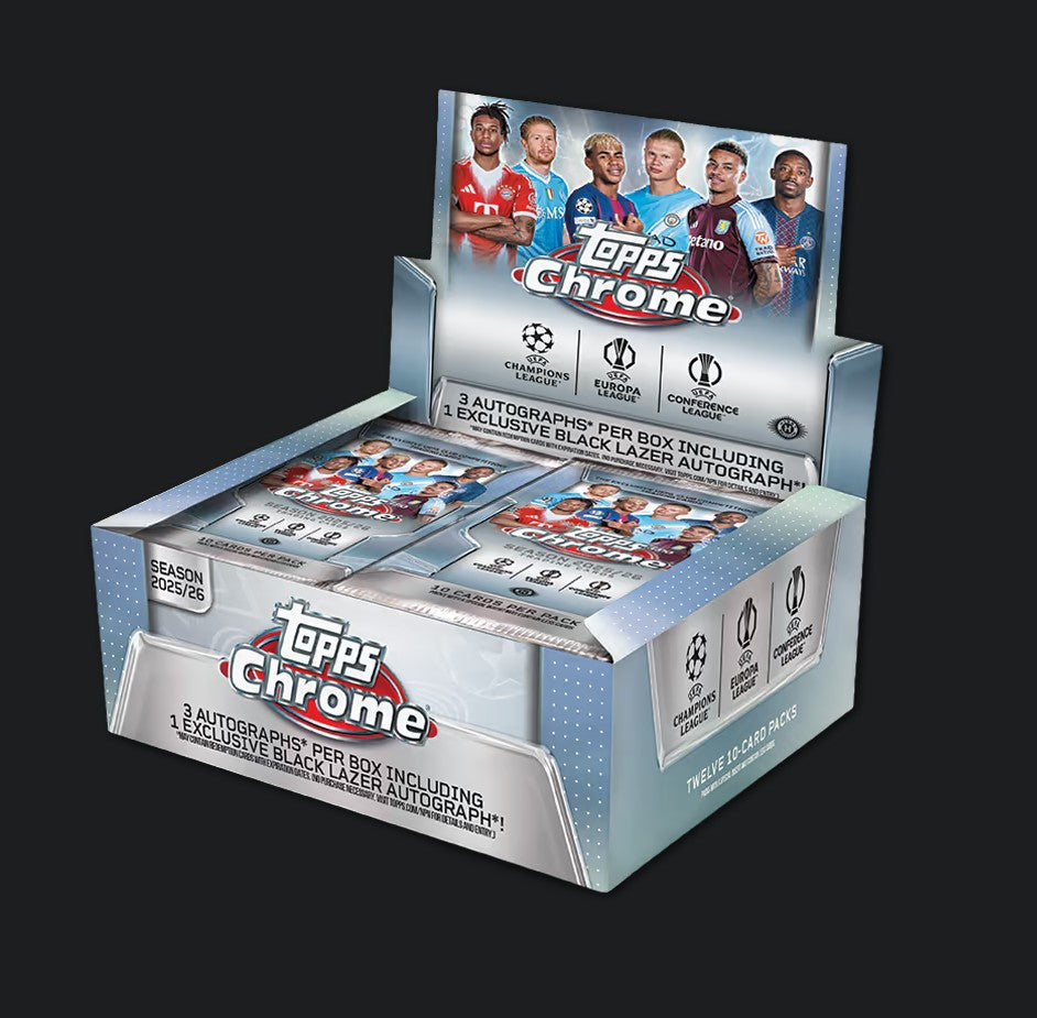 Topps UCC Chrome Jumbo Box 25/26