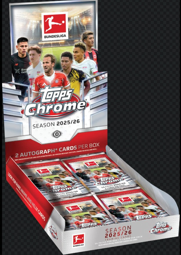 Topps Bundesliga Chrome Hobby Box 25/26