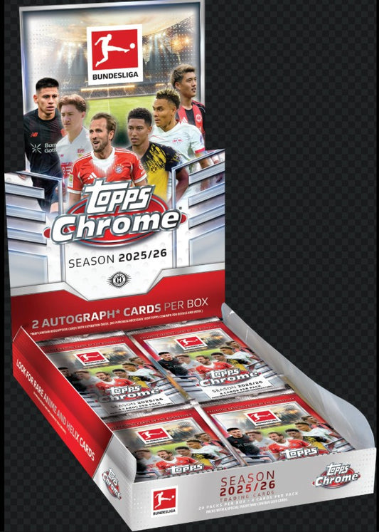 Topps Bundesliga Chrome Hobby Box 25/26
