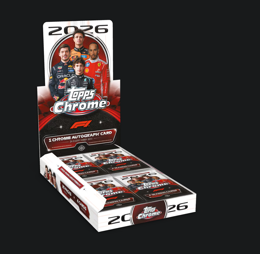 Topps 2026 Chrome Formula 1 Hobby Box