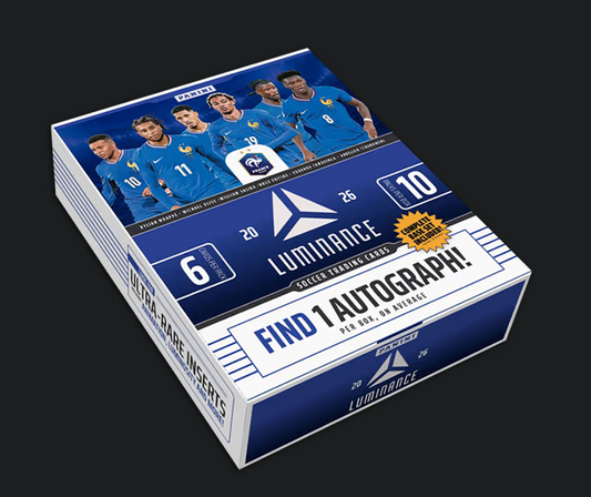 2026 PANINI Luminance France Soccer Cards Hobby Box