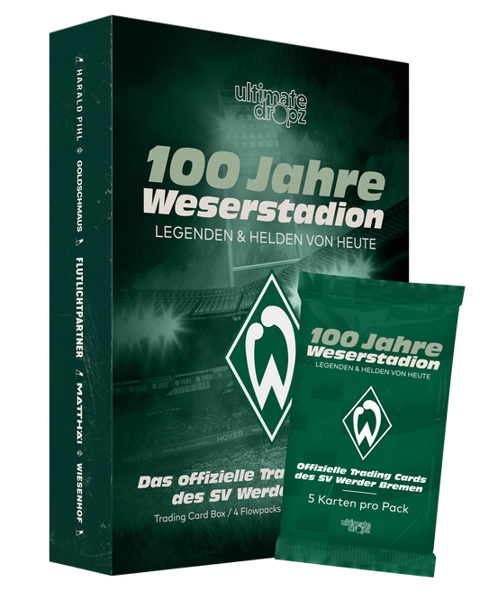 ULTIMATE DROPZ 100 Jahre Weserstadion Werder Bremen Box