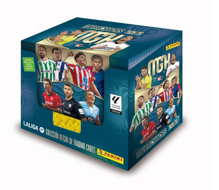 2025/26 Panini La Liga Megacracks Soccer Box