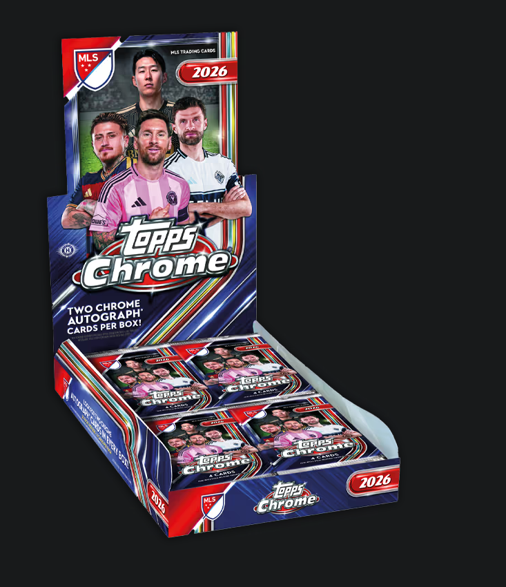 Topps MLS Chrome Hobby Box 2026