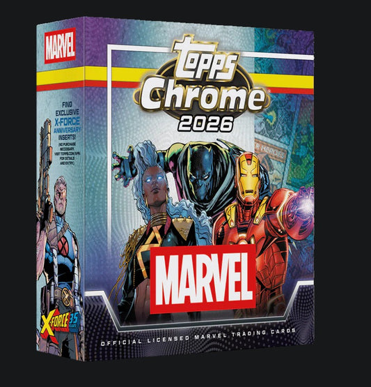Topps Marvel Comics Chrome Mega Box 2026 SEALED