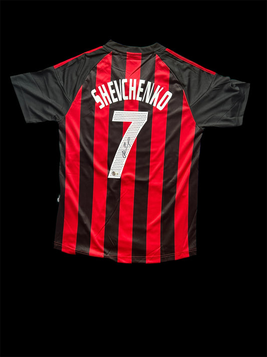 Shevchenko  - AC Milan - Signed Shirt