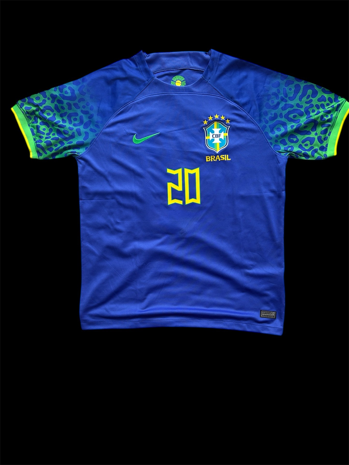 Vinicius Jr. - Brazil - Signed Shirt