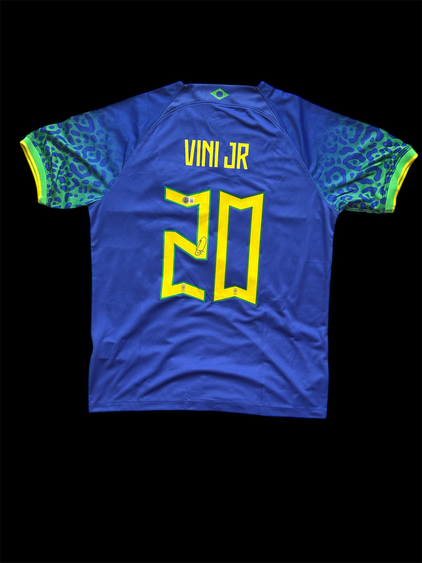 Vinicius Jr. - Brazil - Signed Shirt