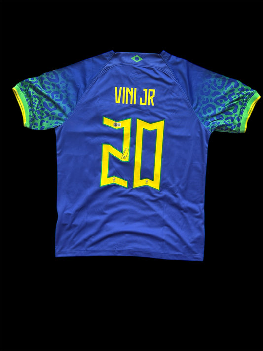 Vinicius Jr. - Brazil - Signed Shirt