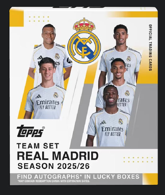 Topps Real Madrid 2025/26 Team Set Box