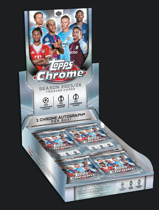 Topps UCC Chrome Hobby Box 25/26